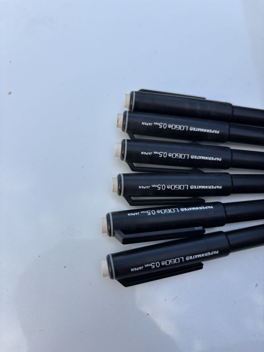 6 Nos Sanford Paper Mate Logo 0.5mm Mechanical Pencils - Made In