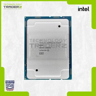 SRF95 Intel Xeon Platinum 8268 24-Core 2.90GHz 35.75MB 205W FCLGA3647 Processor