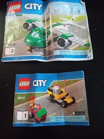 Lego City 60101 Airport Cargo Plane Complete w/Instructions RETIRED