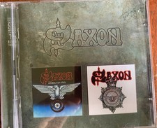 SAXON - Wheels Of Steel/Strong Arm Of The Law Expanded 2 x CD 1997 EMI Exc Cond!