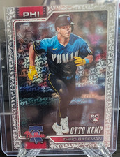 2026 Topps Series 1 Spring Training Parallel #187 Otto Kemp RC Phillies