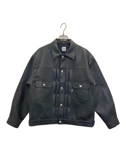 BEAUTY&YOUTH x California General Store Faux Leather G-Jacket from Size M Gray - product listing photo