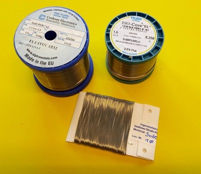 Verbleiter Lötdraht für die Reparatur von Röhrenradio oder Röhrenverstärker
