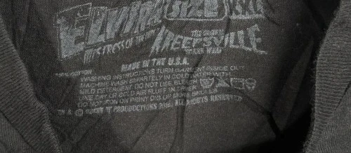 Elvira Mistress of the Dark Kreepsville Black Graphic T Shirt Size XXL Halloween image 3