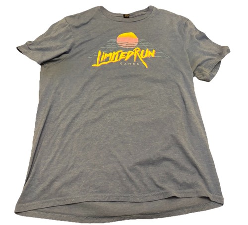 Limited Run Games T Shirt Large XL.  H1