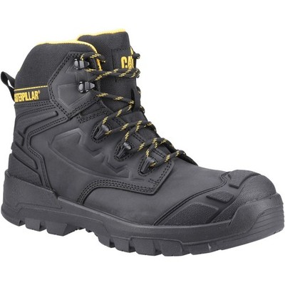 Caterpillar Striver XL 6'' Herren Schwarz Wasserdicht S7 Schnürung Sicherheitsstiefeletten