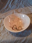Red Wing Pottery Bob White 6 1/2" Oval (Cereal - Salad) Bowls Quail Birds USA