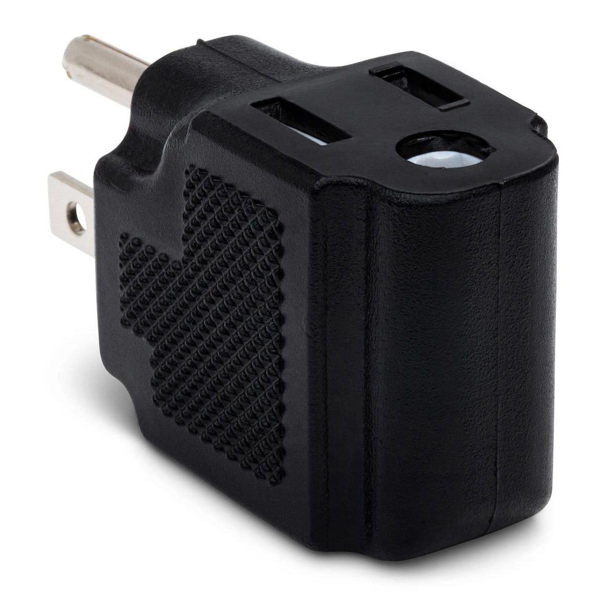 Hosa Technology NEMA 5-15R to NEMA 5-15P Right-Angle Power Adapter
