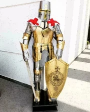 Medieval Wearable Armour Knight Wearable Suit Of Armor Crusader Combat Full Body