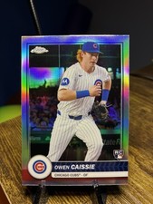 Owen Caissie ROOKIE Refractor #90 2026 Topps Chrome Flagship  CHICAGO CUBS