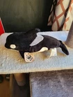 Orca Killer Whale WWF INTERNATIONAL BON TON TOYS 10" GOOD COND. VINTAGE SEE PICS