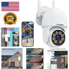 360  Rotating Wi-Fi Surveillance Camera  Advanced Night Vision  Motion Alerts