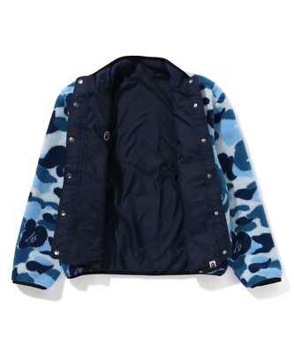 A Bathing Ape Boa Ripstop Fabric Reversible Jacket ABC CAMO