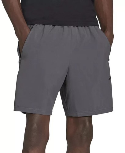 adidas, Training Essentials Woven Shorts 7 in, Gray/Black Logo, Mens Size Large - 第 2/7 張圖片