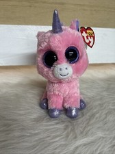 Ty Beanie Boos MAGIC the Pink Unicorn (Glitter Eyes)(6 Inch) MINT with MINT TAGS