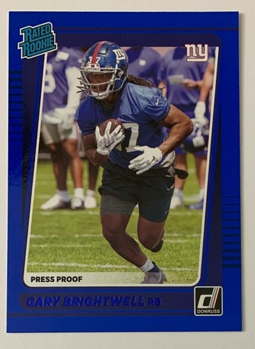 Donruss Football 2021 prueba de prensa azul + sin variación de casco #1-350 tú eliges PYC - Imagen 115 de 120
