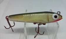 Vintage CISCO KID SALTY CISCO 1100 W Green Bck 3 1/8" Lipless Knk Crankbait Lure