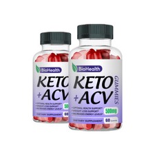 Bio Health - Bio Health Keto Apple Cider Vinegar Gummies  2 Pack 
