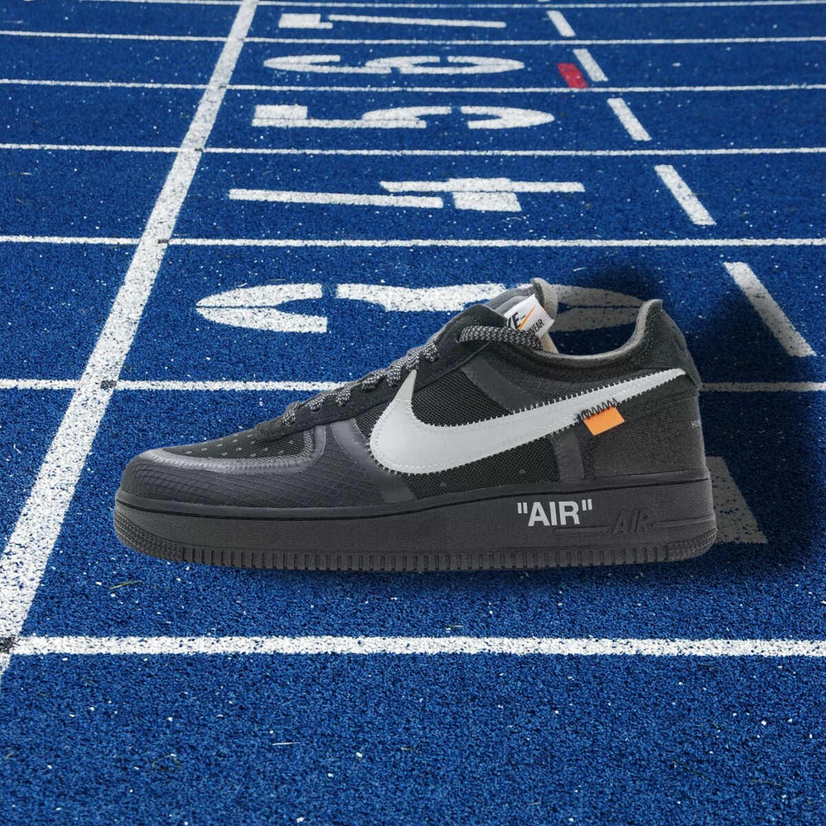 OFF WHITE X NIKE Nike Air Force 1 Low x OFF WHITE nere da uomo taglia 2018