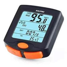 RISEPRO Computer ONLY, Wireless Bicycle Speedometer Odometer Cycling  **READ**
