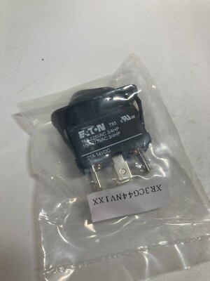 EATON XR3CG44NV1XX LIGHTED ROCKER SWITCH 21A 14VDC NIB