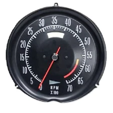 1972-1974 Corvette Electronic Tachometer - 6000 RPM Redline - New