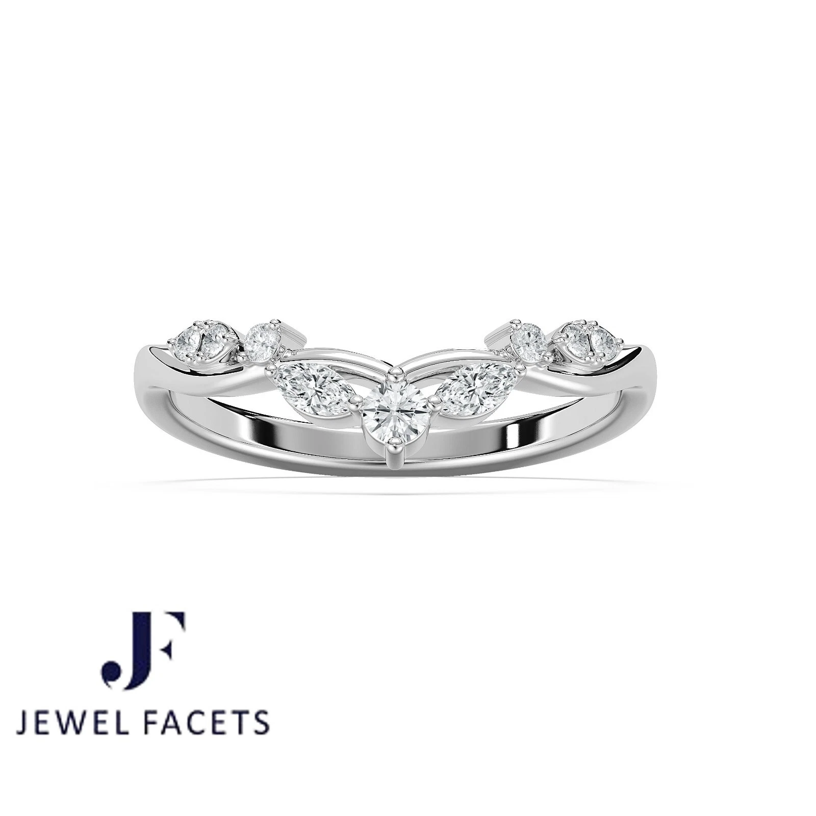 IGI Certified Diamond Ring 0.25 tcw F/VS 14k Gold Round Cut Lab Created image-2