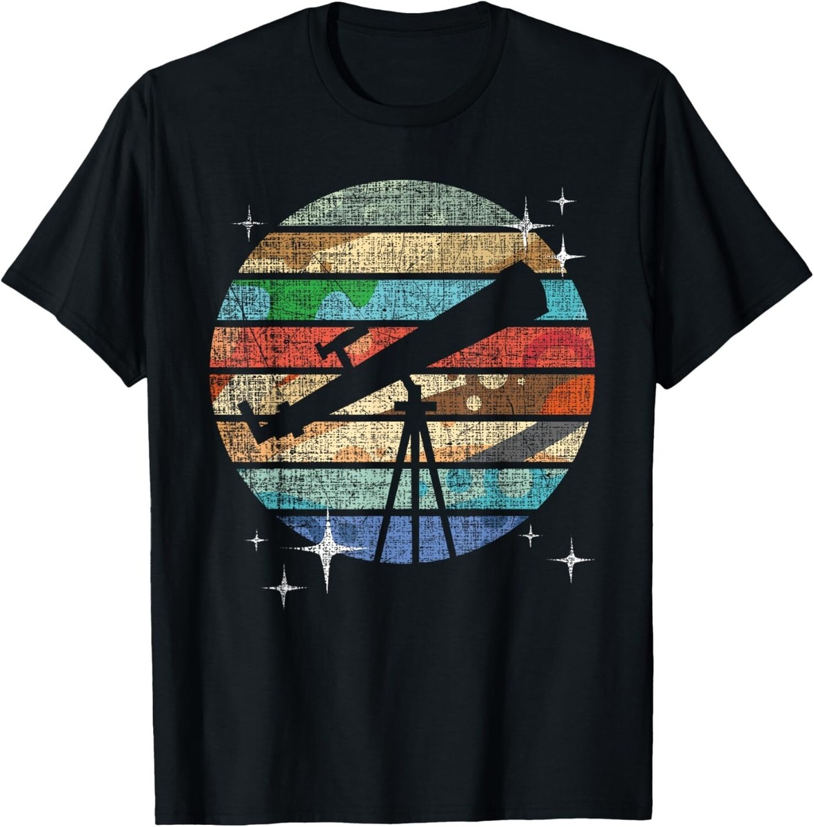 Planets Of Solar System Telescope Astronomy Science Fan Gift