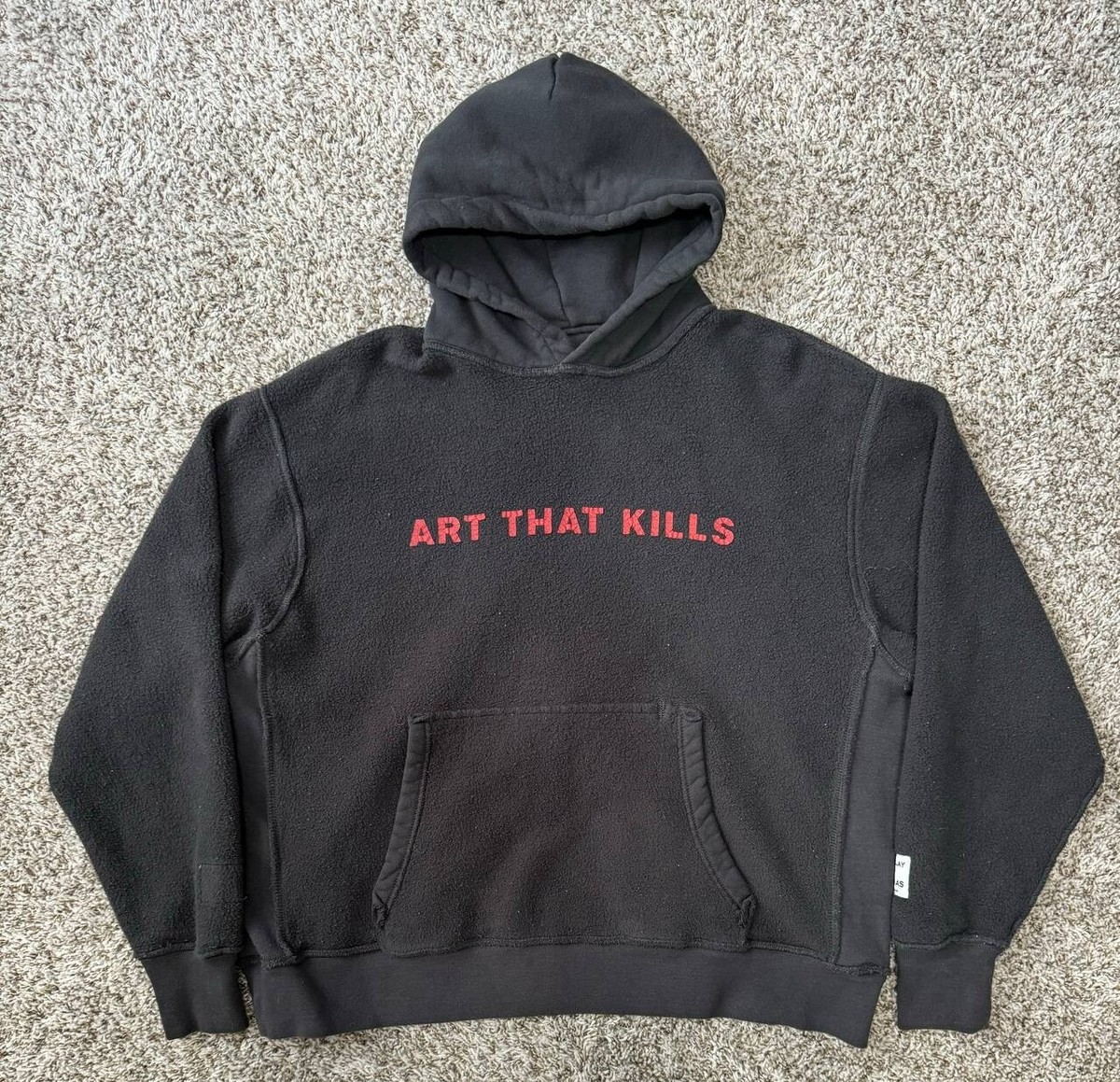 Gallery Dept. Art That Kills ATK Reversible Logo Hoodie Gallery Dept. Art That Kills ATK Reversible Logo Hoodie
