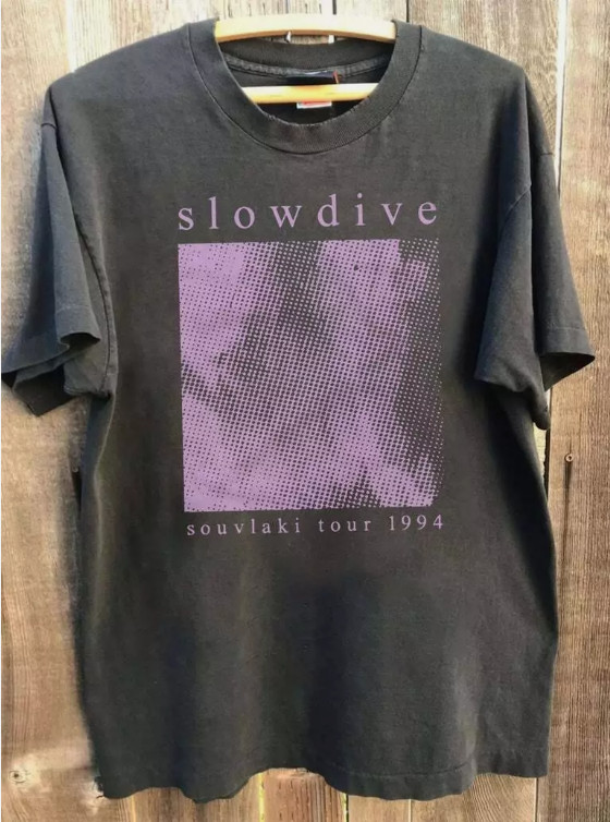 SALE Slowdive Tour 90s Vintage Shirt, Slowdive Band Unisex Tshirt Size S-5XL