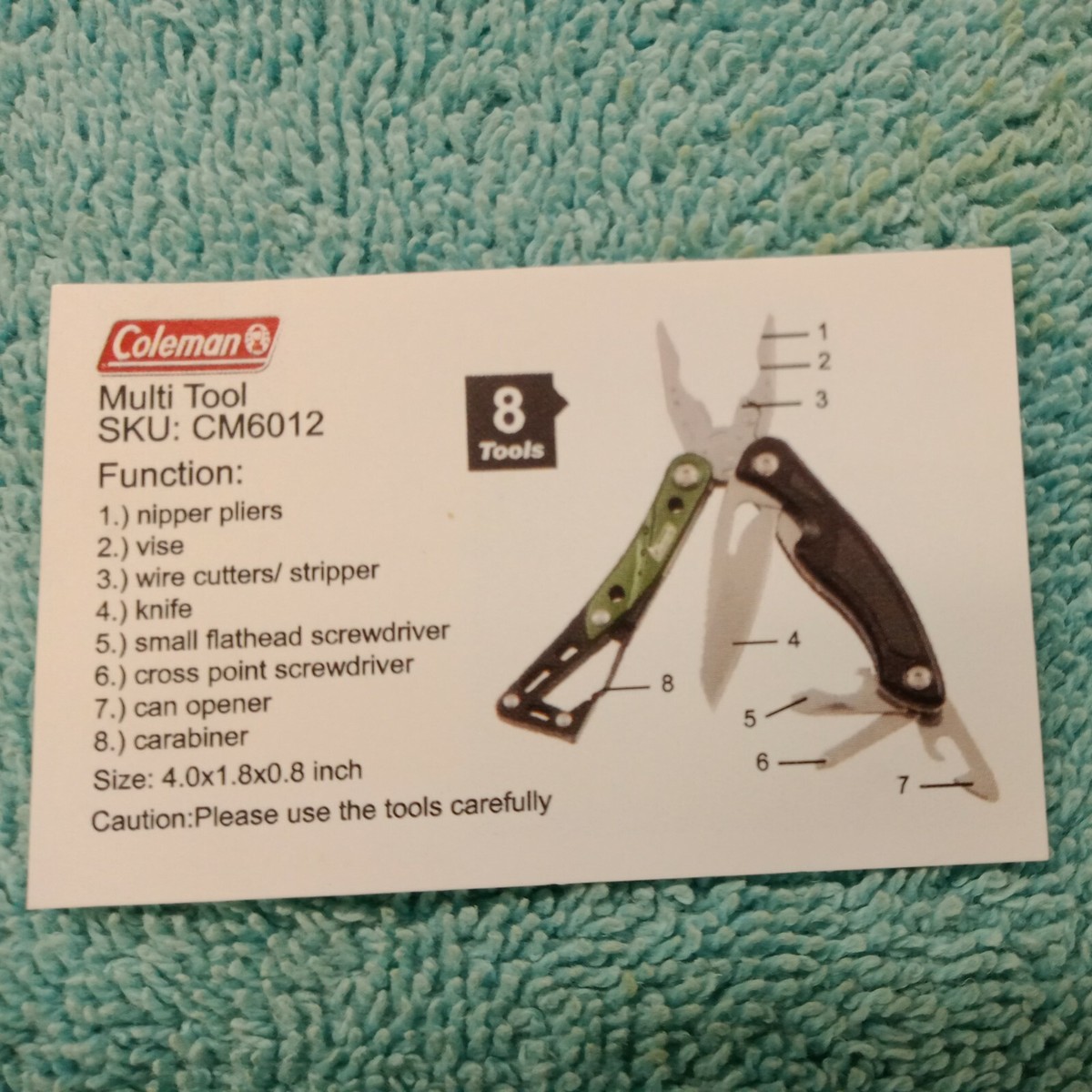 COLEMAN® Multi-Tool/Knife COMBO SET CM6012 - NEW! | eBay