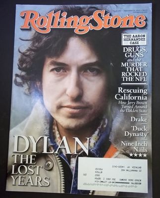 Rolling Stone Issue 1191 Sep 2013 Bob Dylan Drake Duck Dynasty 9 inch Nails
