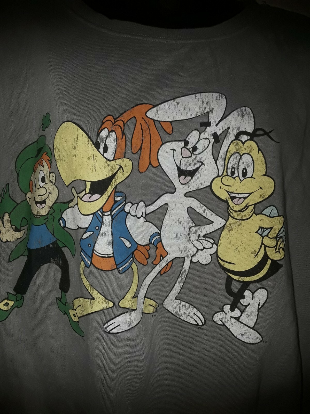 GENERAL MILLS WOMEN 4 CEREAL MASCOT SWEATSHIRT SIZE 2… Gem