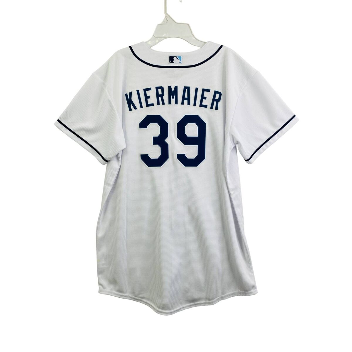Kevin Kiermaier 39 Tampa Bay Rays MLB Youth Nike Jersey White Logo XL 18/20  New