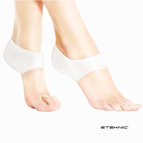 Silicone Gel Heel Protector Plantar Pain Relief From Blisters Corn Soft