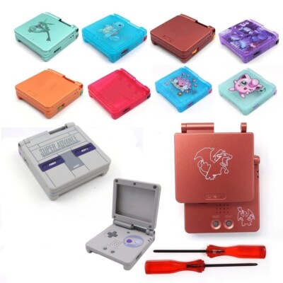 New Housing Shell For Gameboy Advance SP GBA SP Console Replacement Plastic Case