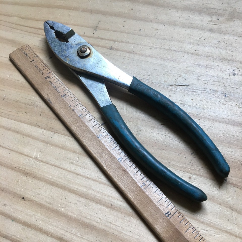 Vintage 1970s Fuller Drop Slip Joint Pliers NO. 112 Japan 8.5"L