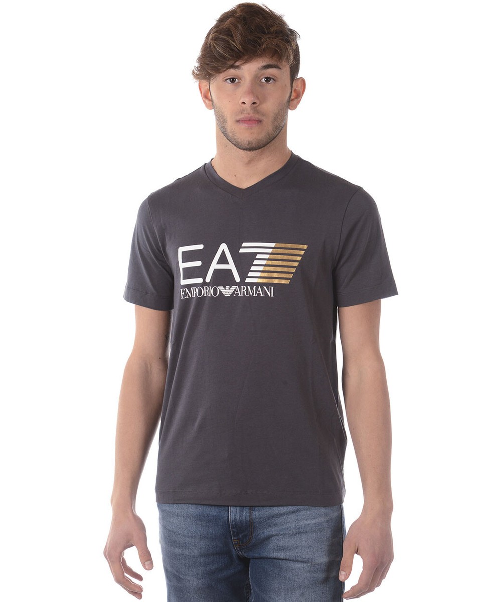 3000円OFF✨新品未使用✨EA7 Emporio Armani Emporio Armani EA7 T-Shirt Sweatshirt Man Grey 3ZPT63PJ03Z 1994 Sz