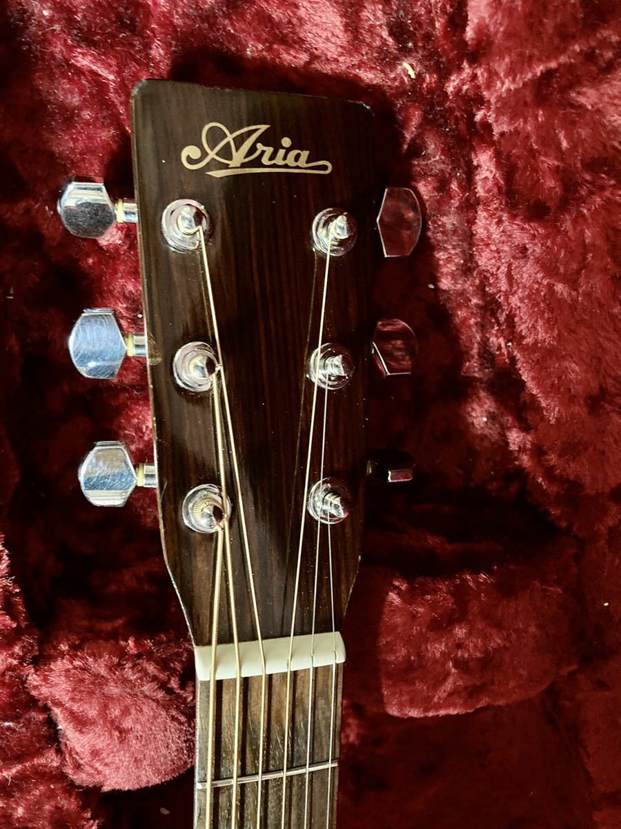 Used Aria ADW-300 MOD MIJ Acoustic Electric Guitar Piezo Used Aria ADW-300 MOD MIJ Acoustic Electric Guitar Piezo