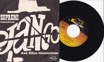 I Supremi, I Bond's Men -Django / A Man... A Story- 7'' 45 Italy OST Soundtrack