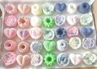 24 Wax Melts In a Gift Box, Highly Scented Melts, 100+ Scents, Vegan 140-160g