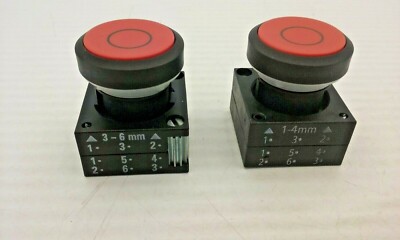  NATEC 1281417 PUSH BUTTON SWITCH (SET OF 2) NIB