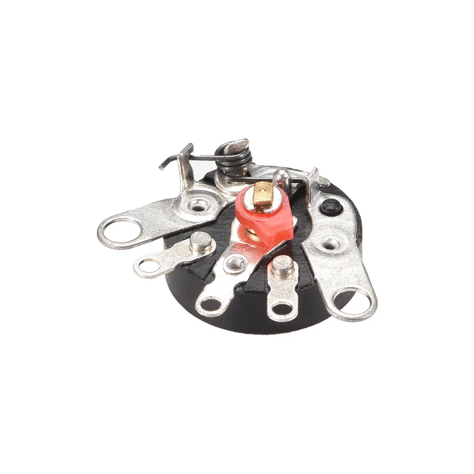 5 Stück Rad Duplex Potentiometer mit Schalter 20K Ohm Widerstand Single Turn - Bild 3 von 3