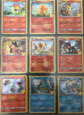 Pokemon 25th Anniversario-ITALIANO McDonald's PROMO Pack Bustina - Foto 11