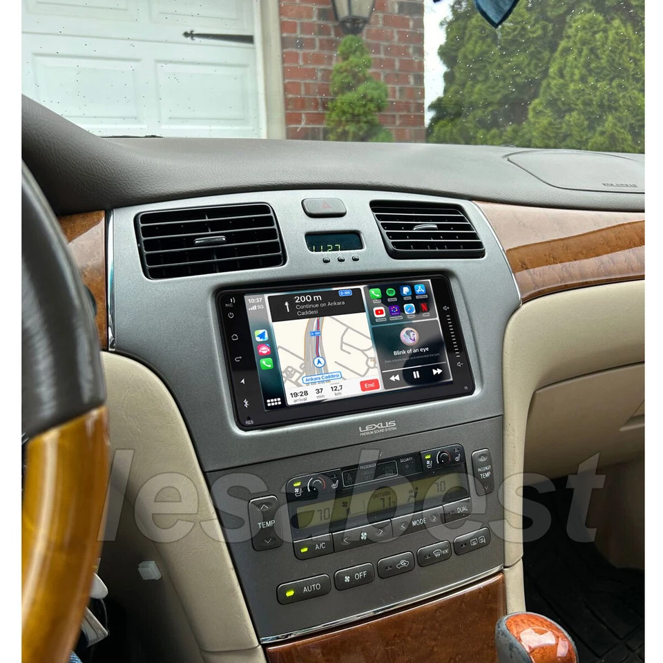 Radio estéreo para automóvil automático reproductor GPS para Lexus ES330 2004-2006 Apple CarPlay Android Foto 2 de 4
