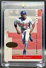 1996 Leaf Signature GOLD PRESS PROOF #110 Vladimir Guerrero HOF RARE ROOKIE RC