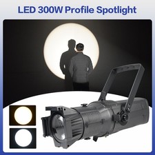300W LED LEKO Image Profile Spot Light Warm White Church Wedding Lighting