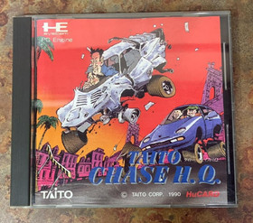 PC Engine Taito Chase H.Q. Out Run Operation Wolf HuCARD Hu CARD