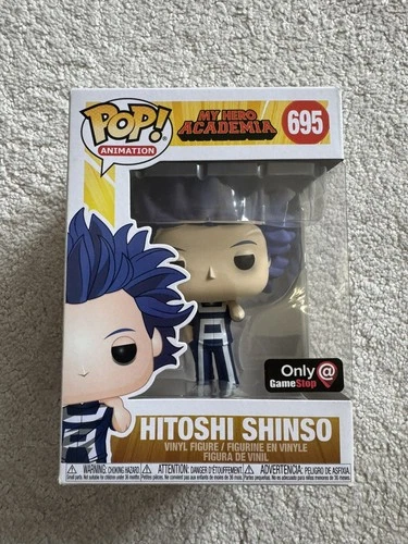 Funko Pop! My Hero Academia - Hitoshi Shinso #695 Gamestop Exclusive W/ Protecto