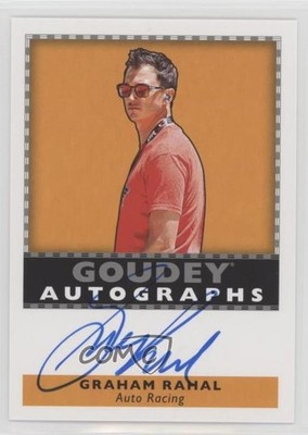 2018 Upper Deck Goodwin Champions Goudey Graham Rahal #GA-GR Auto nd3